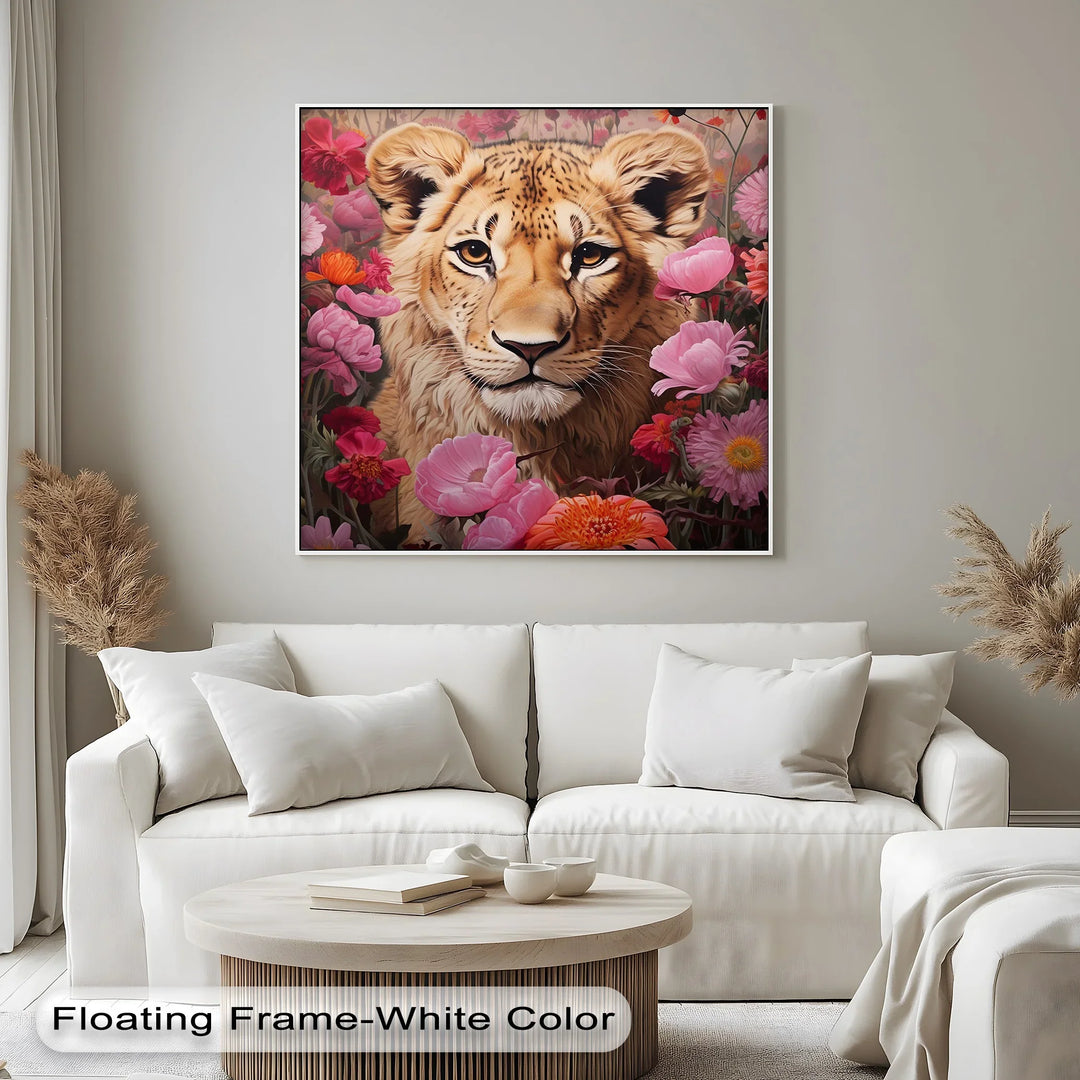 Wild Grace Among Blossoms – Animal Canvas Print - MyPhotoStation