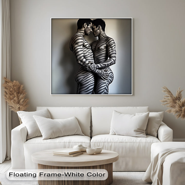 Sensual Bond – Erotic Canvas Print