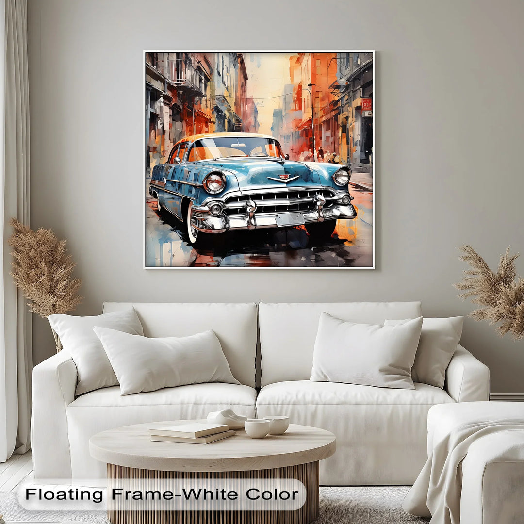 Classic Cadillac in Havana – Vintage Car Canvas Print - MyPhotoStation