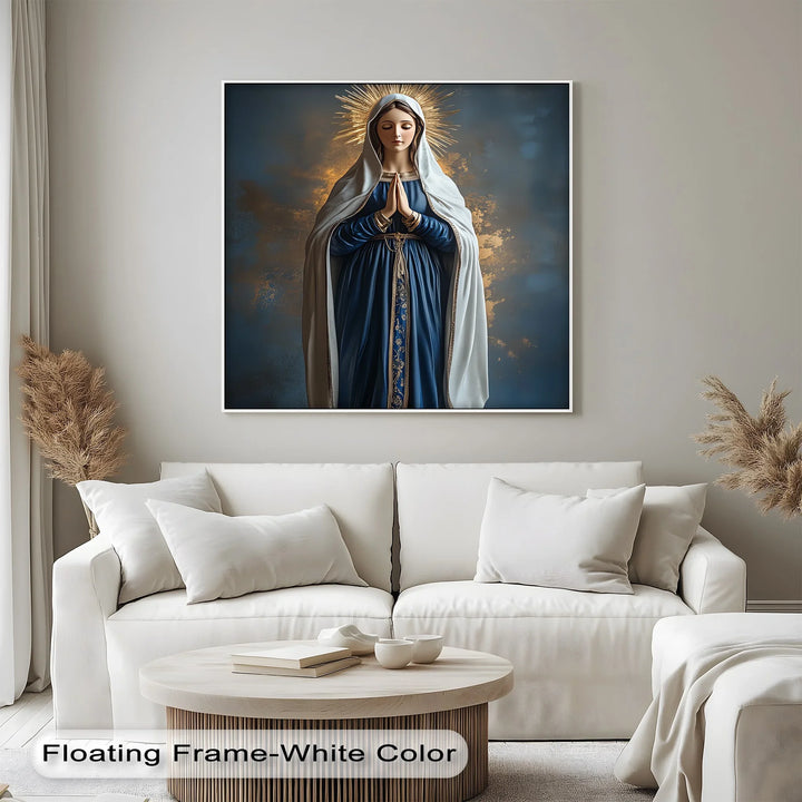 Queen of Heaven – Virgin Mary Canvas Print - MyPhotoStation