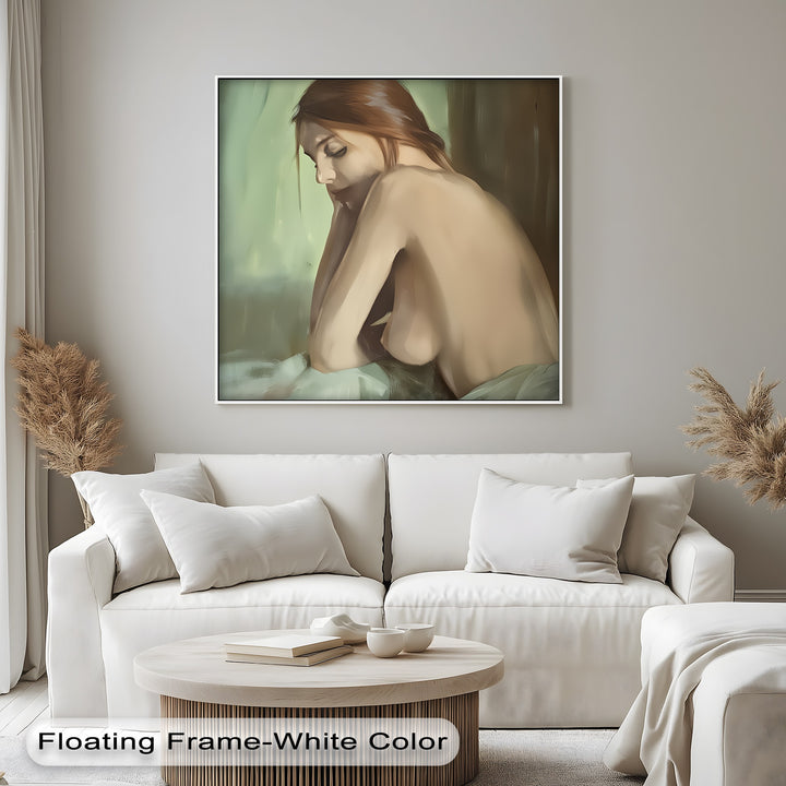 Sensual Nude Erotic Canvas Wall Art | Framed Artwork