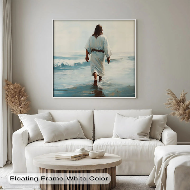 Divine Path – Jesus Walking on Water Canvas Prints - MyPhotoStation