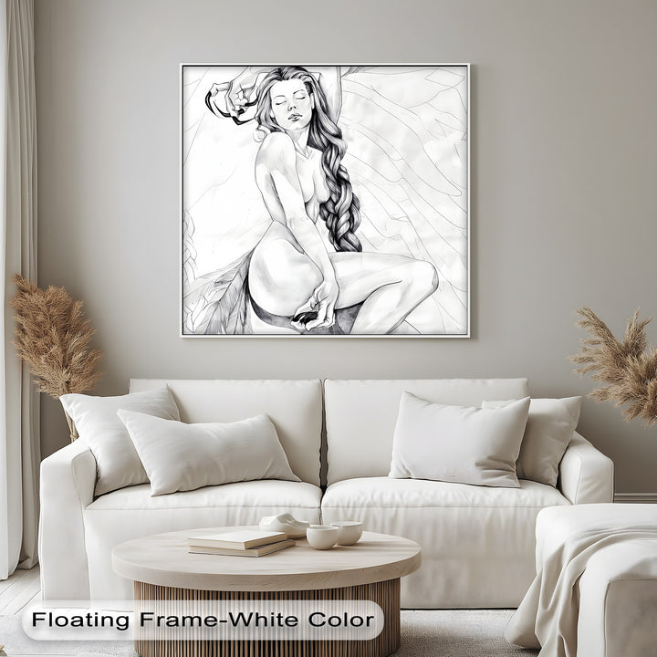 stylish oversized wall art premium artistic vibe framed wall art