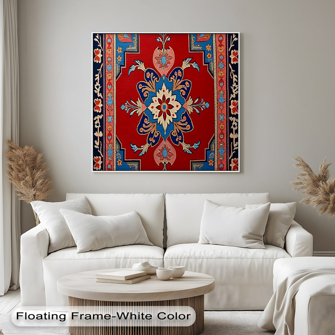 Royal Elegance Medallion – Persian Canvas Print