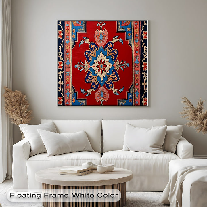 Royal Elegance Medallion – Persian Canvas Print