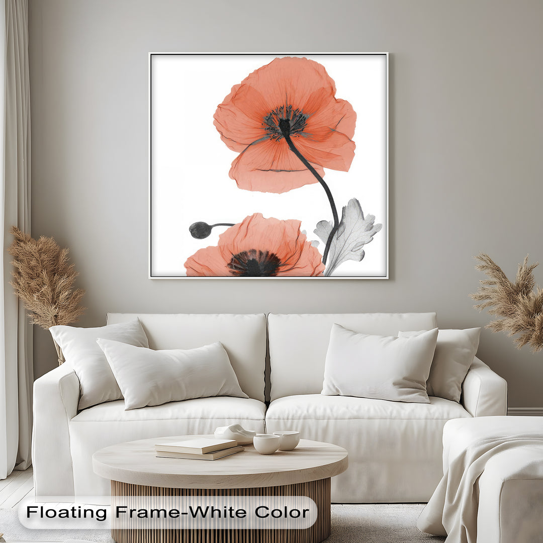 Winterliche Ruhe – Japanische Frau im blauen Kimono, Leinwanddruck | Gerahmtes Kunstwerk