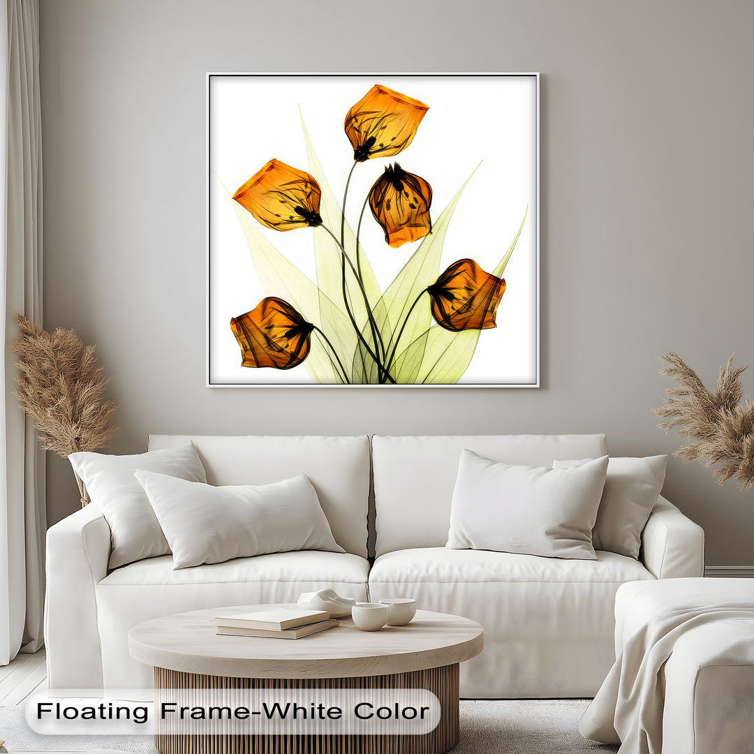 Winterliche Ruhe – Japanische Frau im blauen Kimono, Leinwanddruck | Gerahmtes Kunstwerk