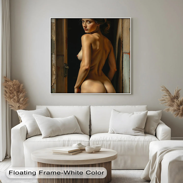 Naked Woman Pose – Erotic Canvas Print - MyPhotoStation