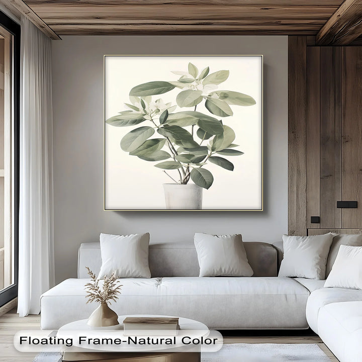 Tranquil Magnolia in Vase – Soft Botanical Canvas Print - MyPhotoStation