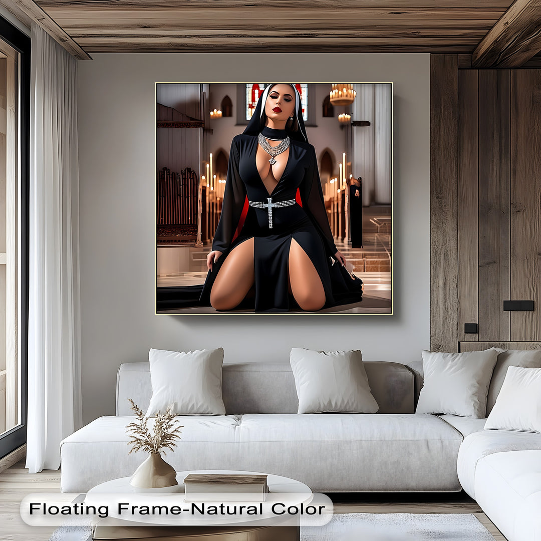 Sacred Temptation – Erotic Canvas Art