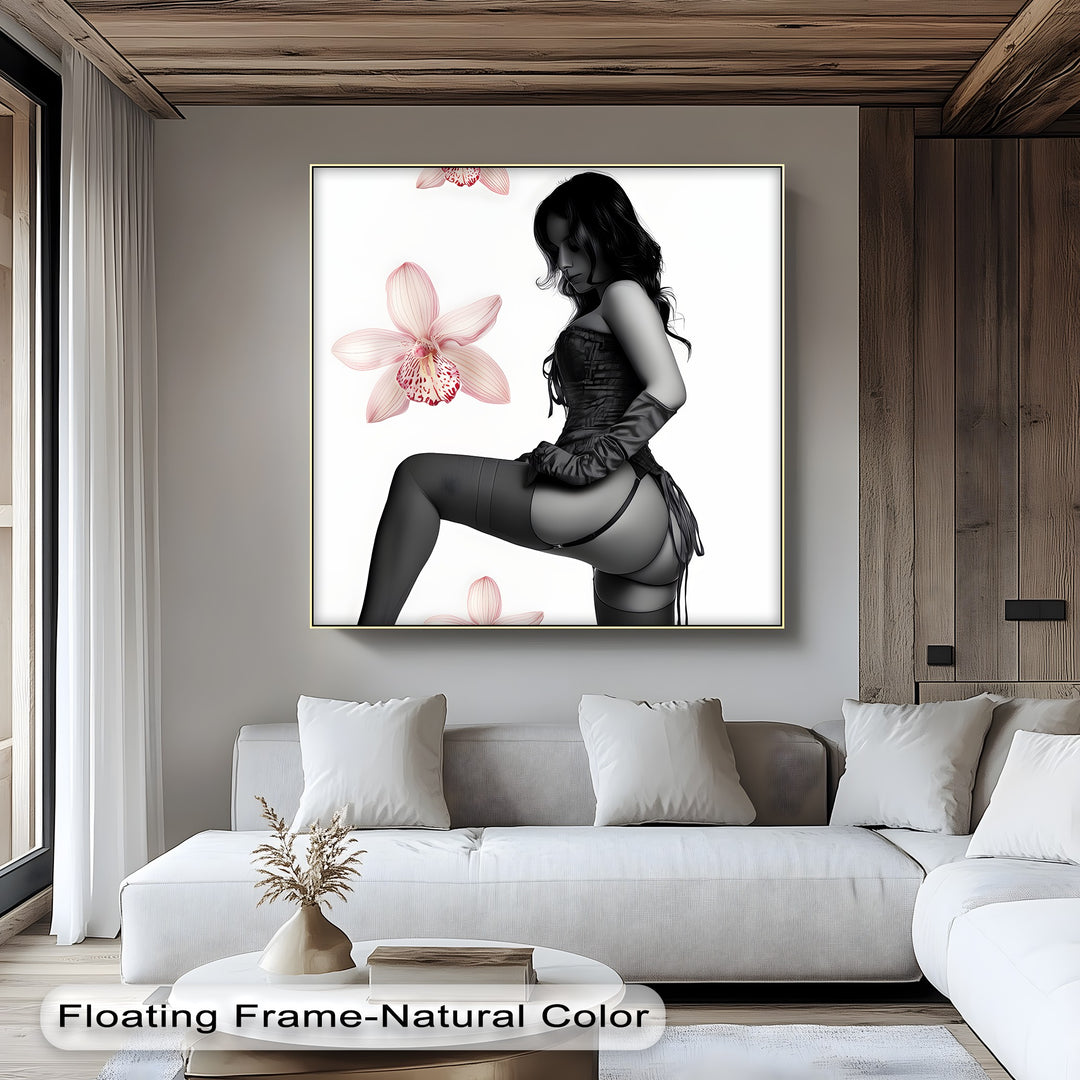 Velvet Desire – Erotic Canvas Print