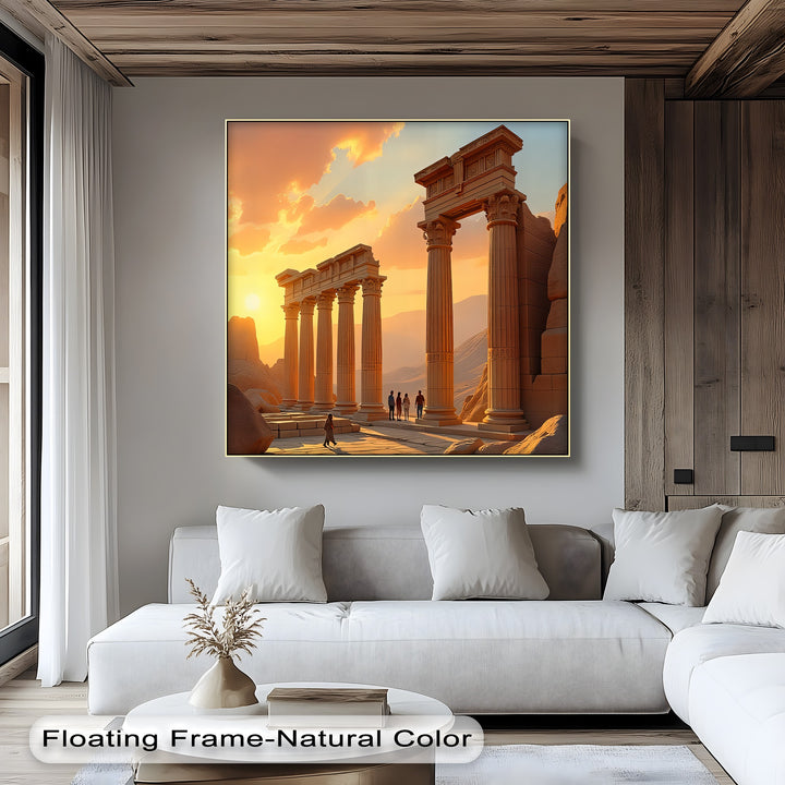 Eternal Guardian – Persian Canvas Art