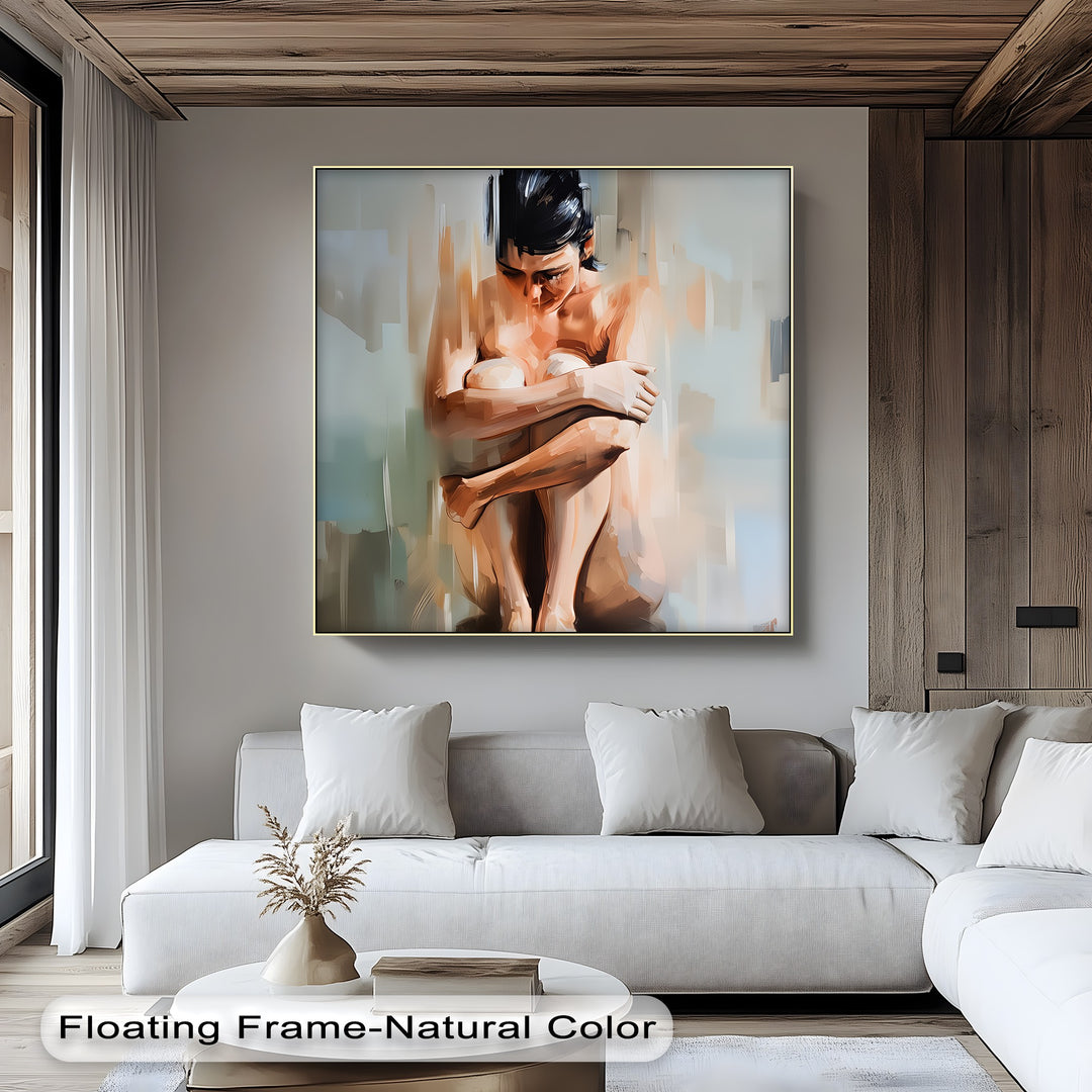 intimate emotional erotic canvas wall art bedroom décor
