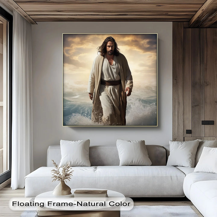 Divine Path – Jesus on the Sea Canvas Prints - MyPhotoStation