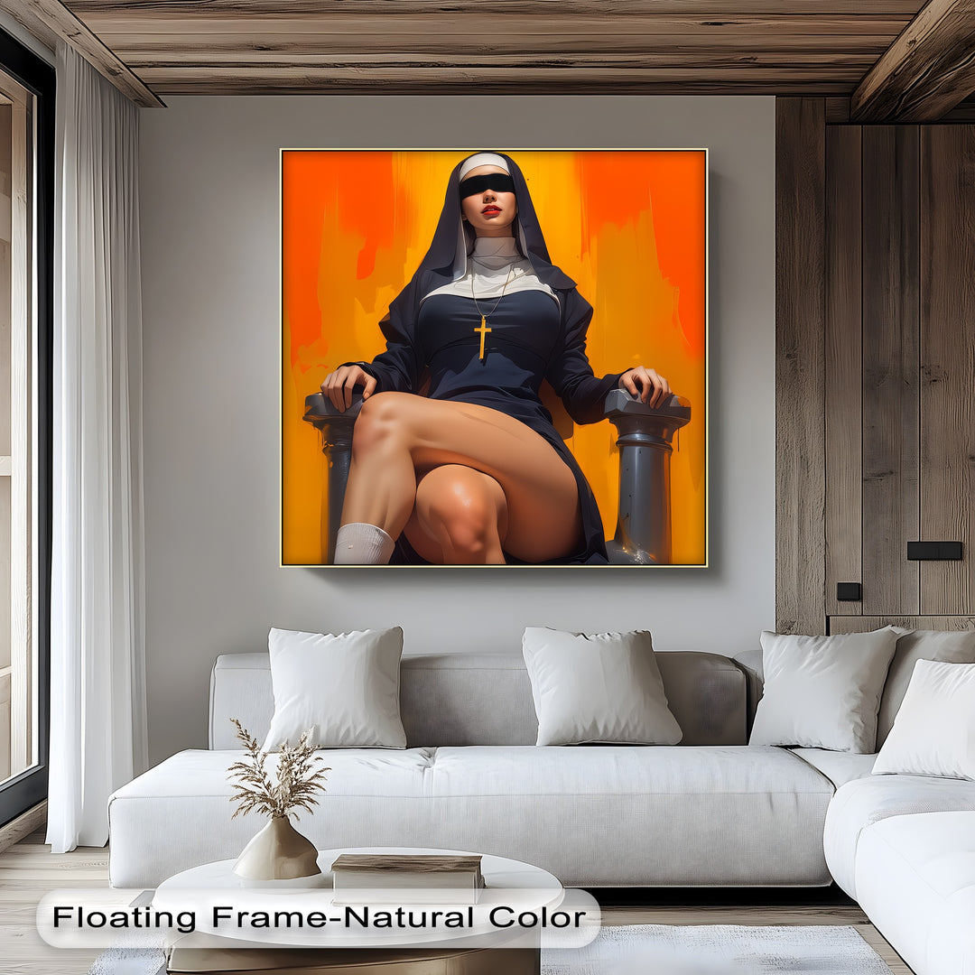 Divine Provocation – Erotic Canvas Wall Art | Framed Canvas Prints
