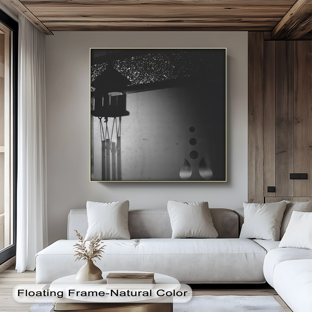 A custom canvas print that channels minimalist serenity through light, form, and texture.

