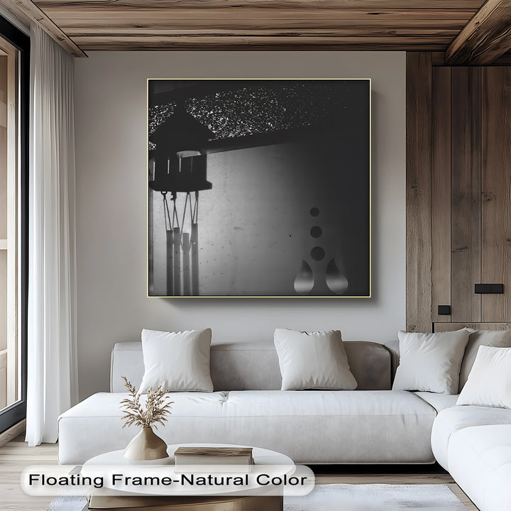 A custom canvas print that channels minimalist serenity through light, form, and texture.

