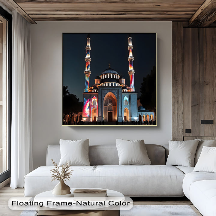 Radiant Minarets – Islamic Architecture Canvas Print