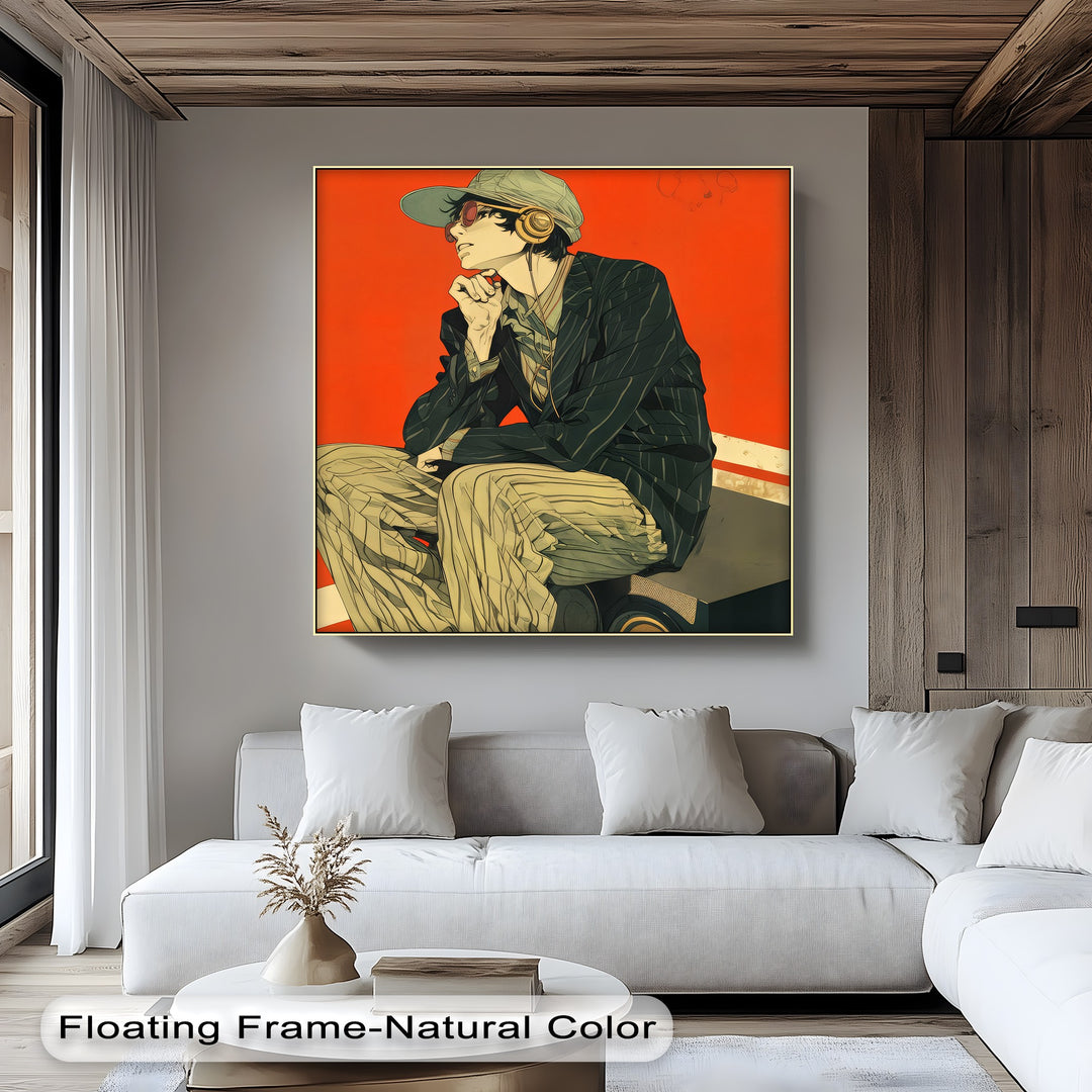 Sound Style – Retro Street Vibe Canvas Print
