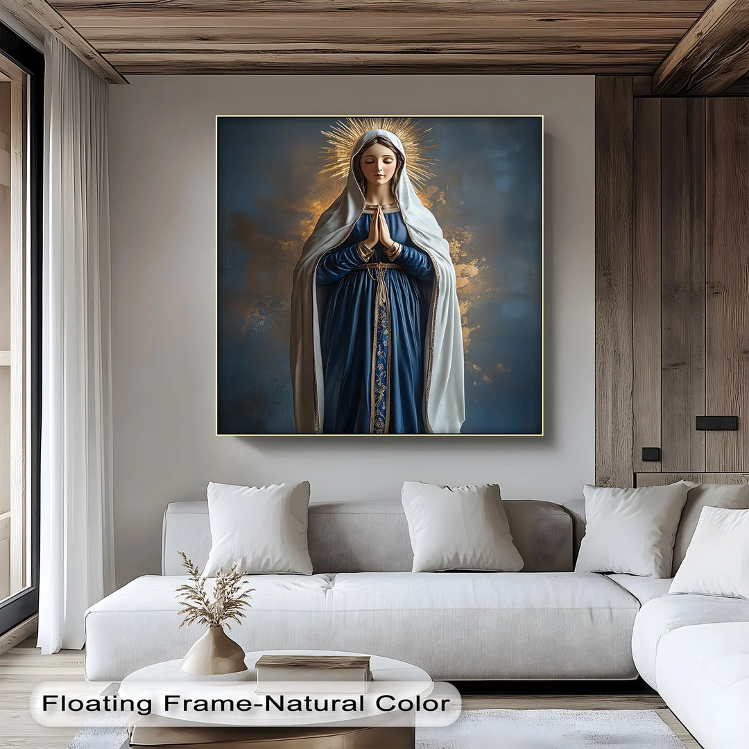 Queen of Heaven – Virgin Mary Canvas Print - MyPhotoStation