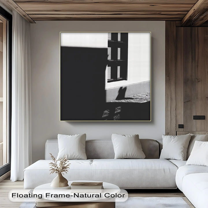 Shadow Geometry – Minimalist Window & Light Canvas Prints - MyPhotoStation
