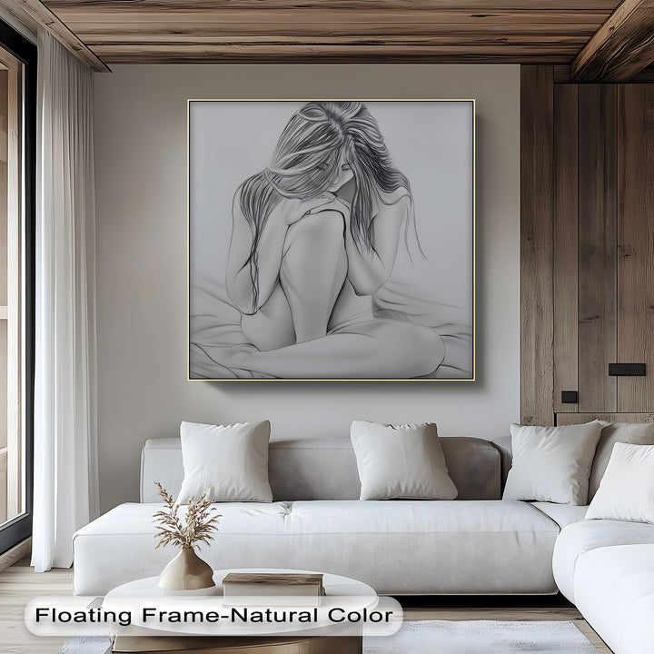 Intimate Erotic Canvas Wall Art - Romantic Erotic Artwork