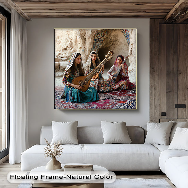 Melody of the Desert – Persian Canvas Print