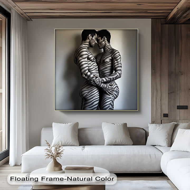 Sensual Bond – Erotic Canvas Print