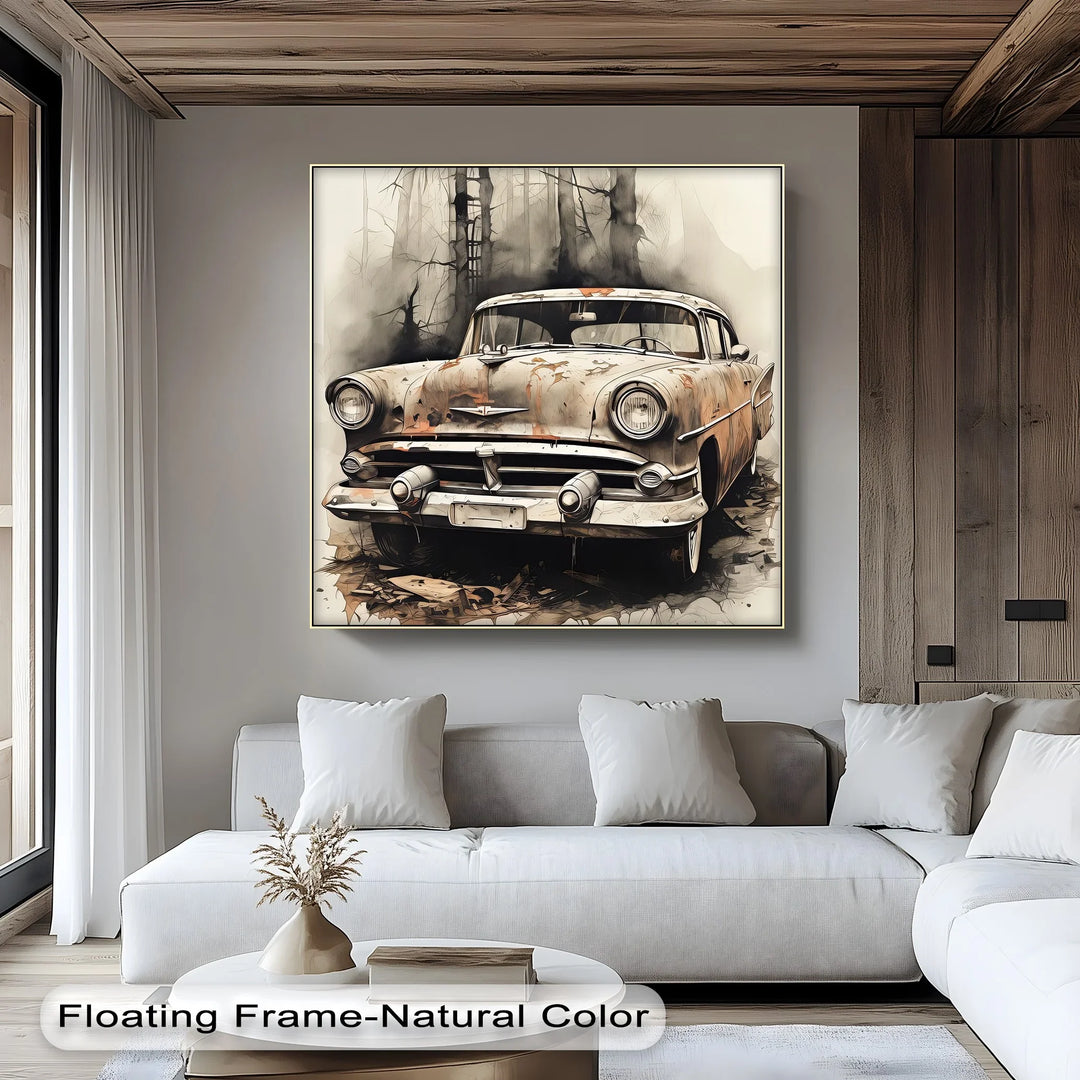 Haunted Forest Ride – Car Canvas Print - MyPhotoStation