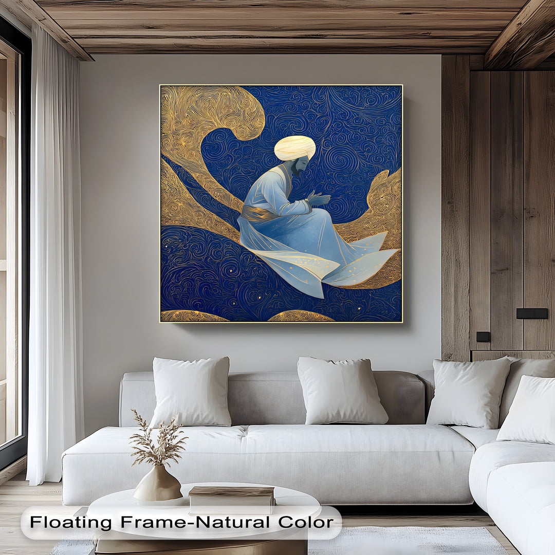 Celestial Reverence – Persian Canvas Print