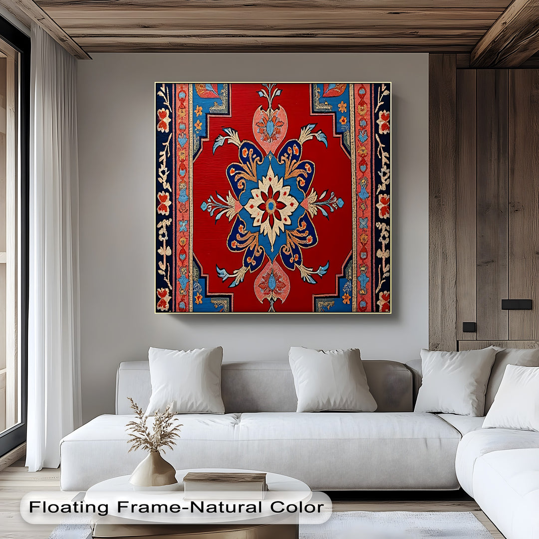 Royal Elegance Medallion – Persian Canvas Print