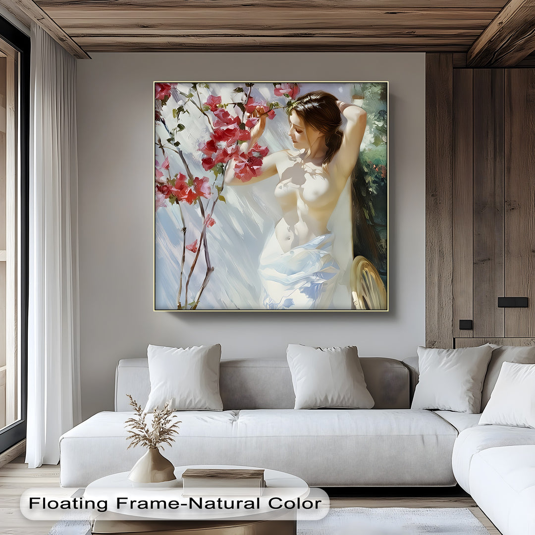 Whispers of Spring – Erotic Canvas Print