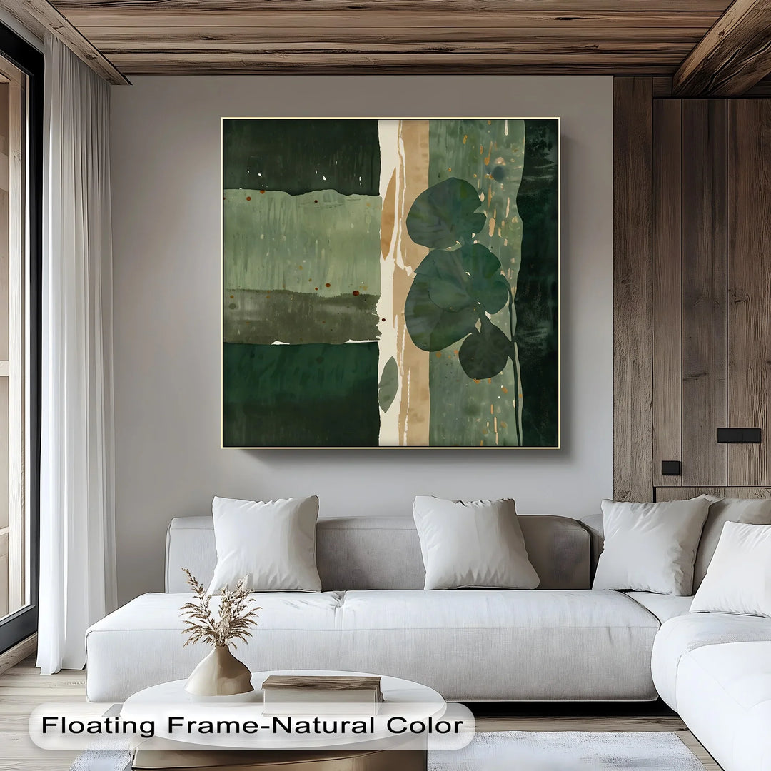 Earthbound Essence – Deep Forest Tones Canvas Print - MyPhotoStation