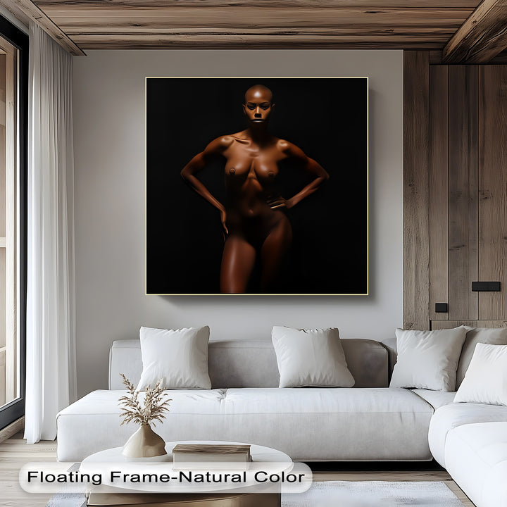 Eclipsed Essence – Sexy Canvas Art | Framed Canvas Wall Art