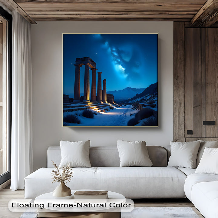 Eternal Starlight – Ancient Ruins Canvas Print