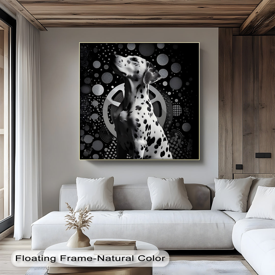 Retro Dalmatian – Puppies Canvas Print