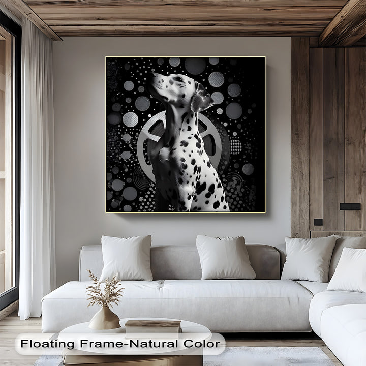 Retro Dalmatian – Puppies Canvas Print