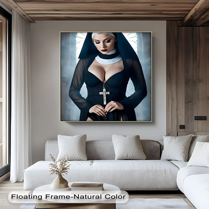 oversized erotic canvas wall décor for luxury interiors