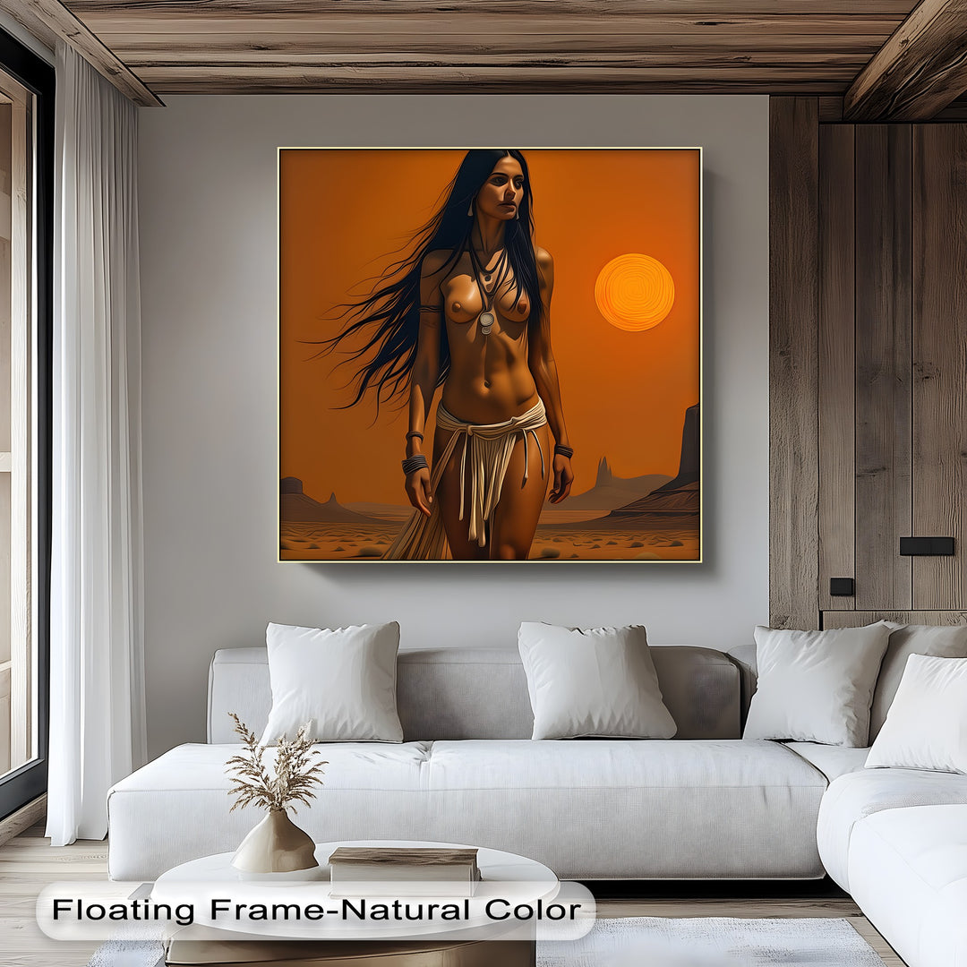 Desert Spirit – Sexy Canvas Wall Art | Framed Artwork