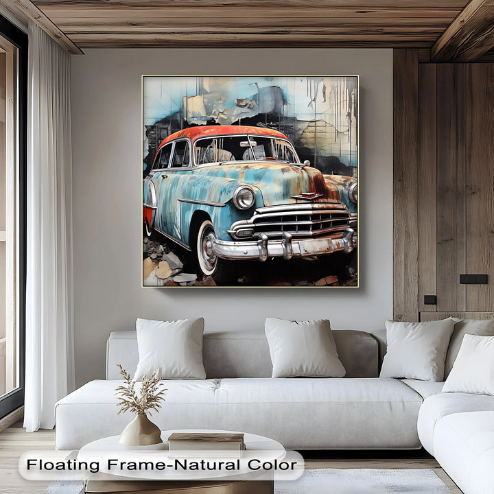 Urban Decay Dreamscape – Car Canvas Print - MyPhotoStation