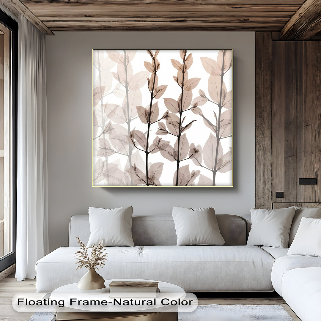 Winterliche Ruhe – Japanische Frau im blauen Kimono, Leinwanddruck | Gerahmtes Kunstwerk