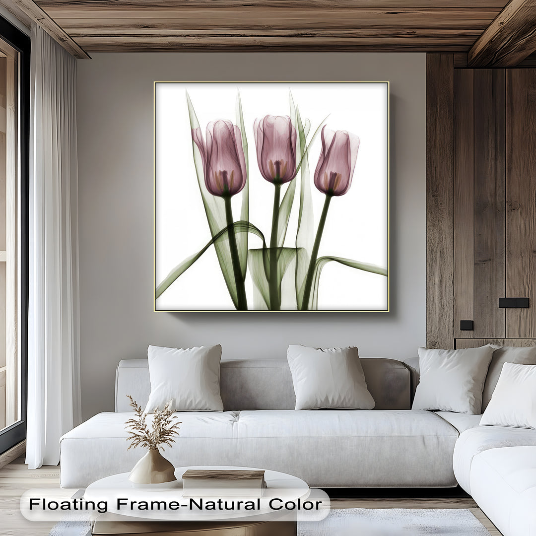 Winterliche Ruhe – Japanische Frau im blauen Kimono, Leinwanddruck | Gerahmtes Kunstwerk