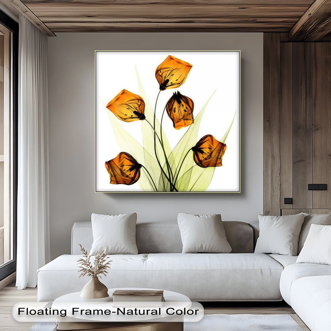 Winterliche Ruhe – Japanische Frau im blauen Kimono, Leinwanddruck | Gerahmtes Kunstwerk