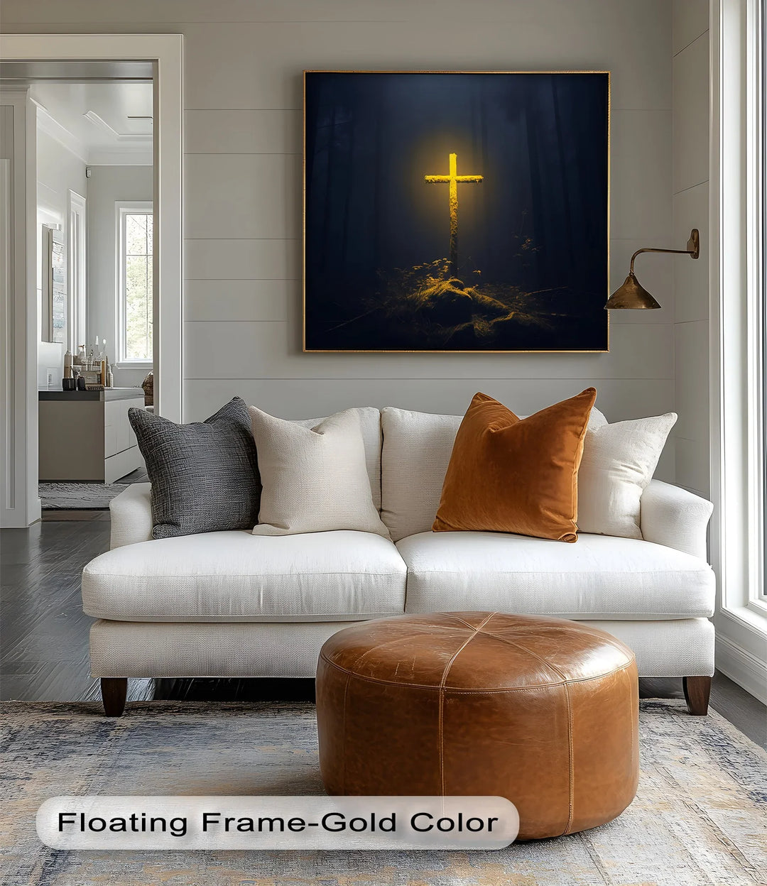 Light in the Darkness – Illuminated Cross Canvas Prints - MyPhotoStation