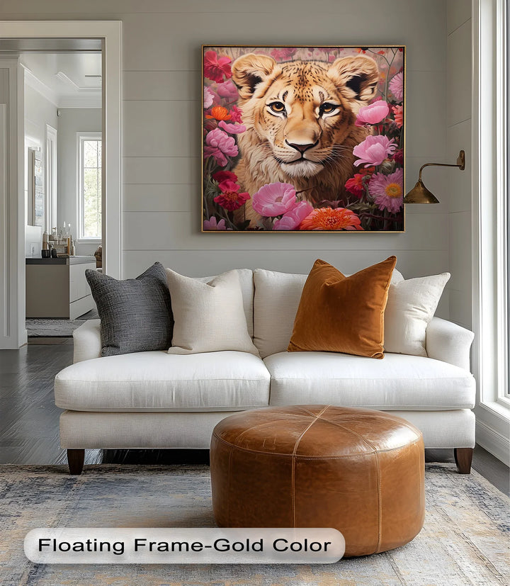 Wild Grace Among Blossoms – Animal Canvas Print - MyPhotoStation