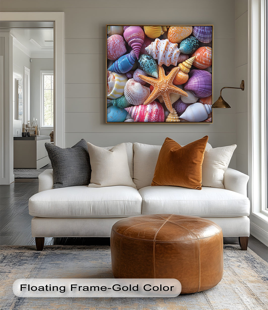 Bring a splash of summer indoors with this colorful custom canvas print.

