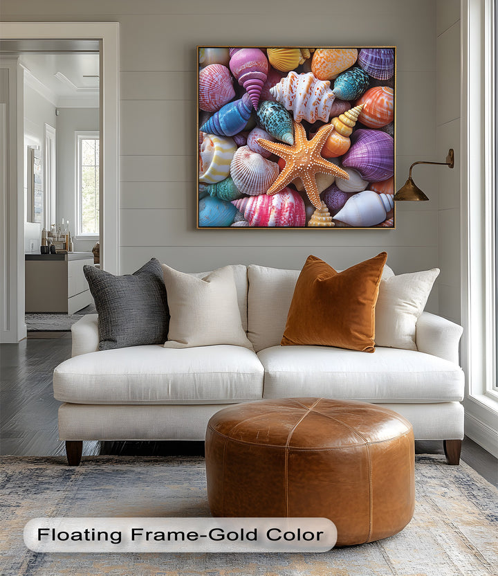 Bring a splash of summer indoors with this colorful custom canvas print.

