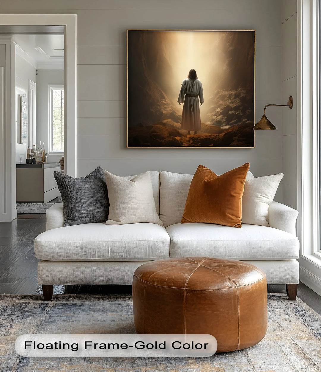 Divine Light – Jesus in the Cave Canvas Prints - MyPhotoStation