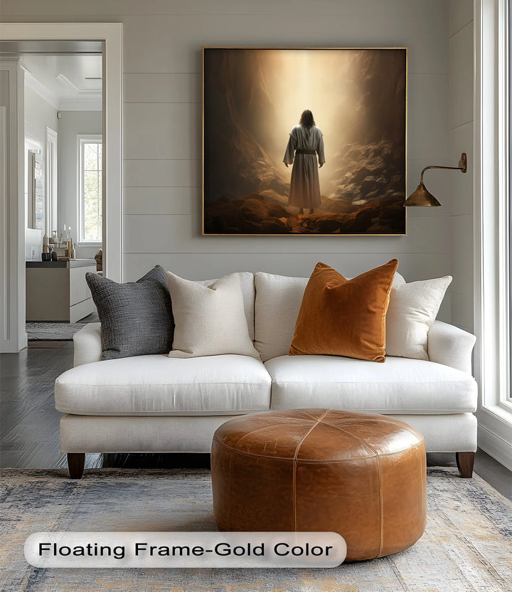 Divine Light – Jesus in the Cave Canvas Prints - MyPhotoStation