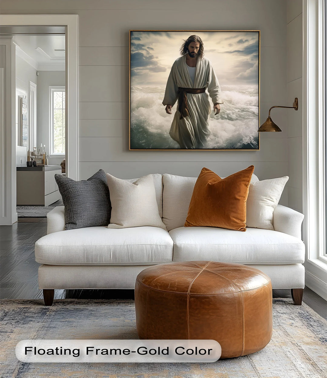 Faith on the Waves – Jesus Walking on Water Canvas Prints - MyPhotoStation